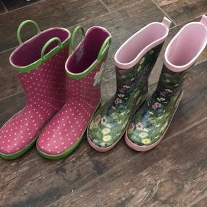 Gymboree Shoes - ☔️ Adorable girls rain boots sold together 🌧 Gymboree Shoes - ☔️ Adorable girls rain boots sold together 🌧